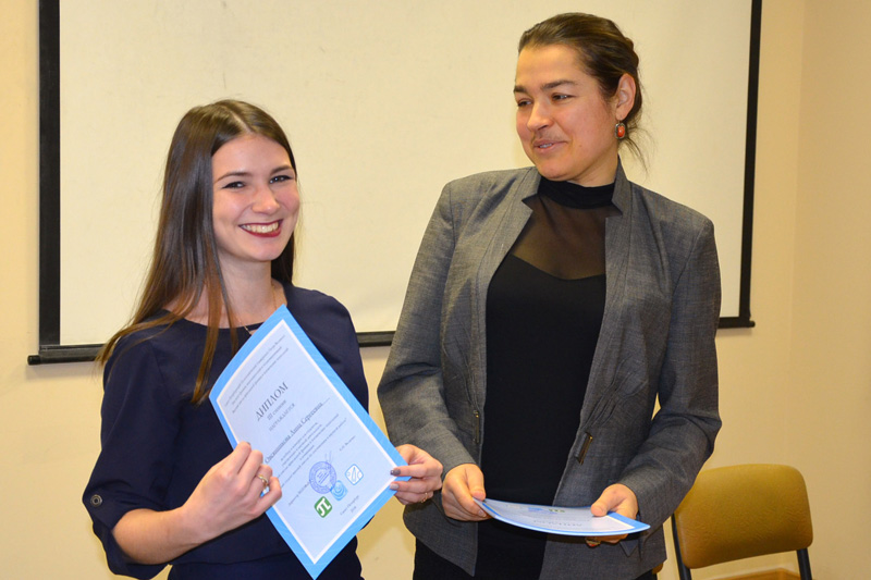 Церемония награждения победителей студенческого конкурса прошла в ВШПФиКТ